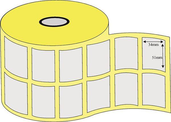 لیبل  متال 51×34